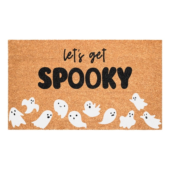 Let’s Get Spooky Doormat, 17" x 29"