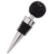 thumbnail image 1 of Tapón de vino con forma de bola de diamantes, de aleación de zinc, para bebidas, ideal para bares, fiestas y restaurantes (negro), 1 of 5