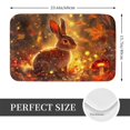 thumbnail image 2 of Non Slip Door Mat, Autumn Cute Maple Leaf Rabbit Fast Drying Bath Tub Mats, Absorbent Bathroom Rugs Entrance Welcome Mat, Bath MatS for Tub, Floor, Home, Kitchen, Hotel,16x24in, 2 of 7