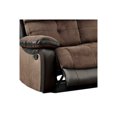 thumbnail image 4 of Hadley I Sofa Contemporary Style, Brown & Espresso Finish, 4 of 5