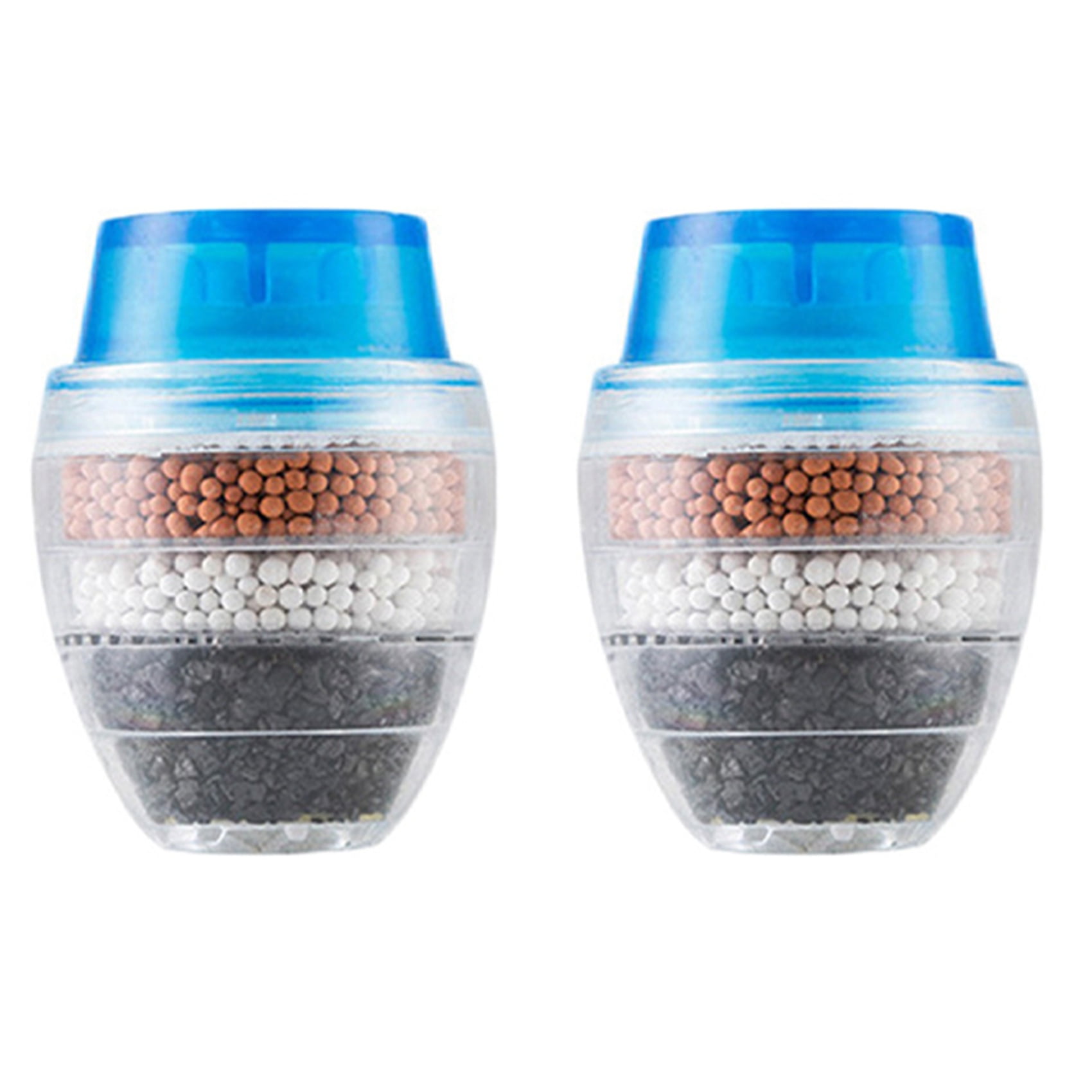 4Pcs Kitchen Home Carbon Faucet Mini Tap Water Clean Filter Purifier