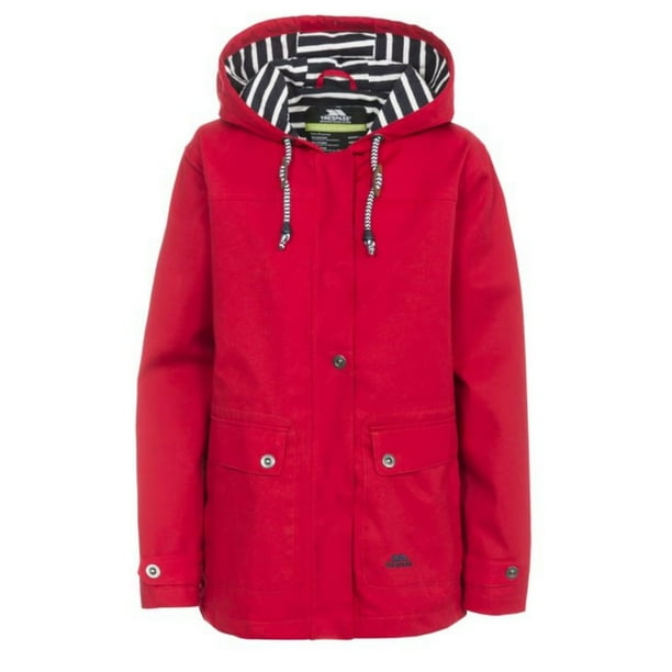 Trespass - Chaqueta Impermeable Seawater para Mujer (Rojo) Trespass UTTP3314_red