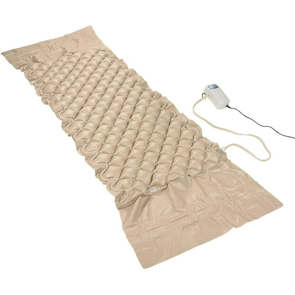 Med Aire Alternating Pressure Pump and Pad System, Variable Pressure with End Flaps( Pack of 2 )