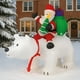 thumbnail image 1 of Inflable Navidad 1.90m Oso Polar Con Movimiento y Luces Led, 1 of 6