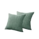 thumbnail image 1 of Toystoory 2 piezas de fundas de almohada para sala de estar, cama, funda de almohada cuadrada decorativa, funda de cojín para coche, suministros Decoración del hogar Verde, 1 of 6