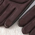 thumbnail image 5 of Bmisegm Womens Winter Warm Gloves Winter Touchscreen Windproof Lined Thermal Driving Outdoor Cold Weather Mittens Brown, 5 of 5