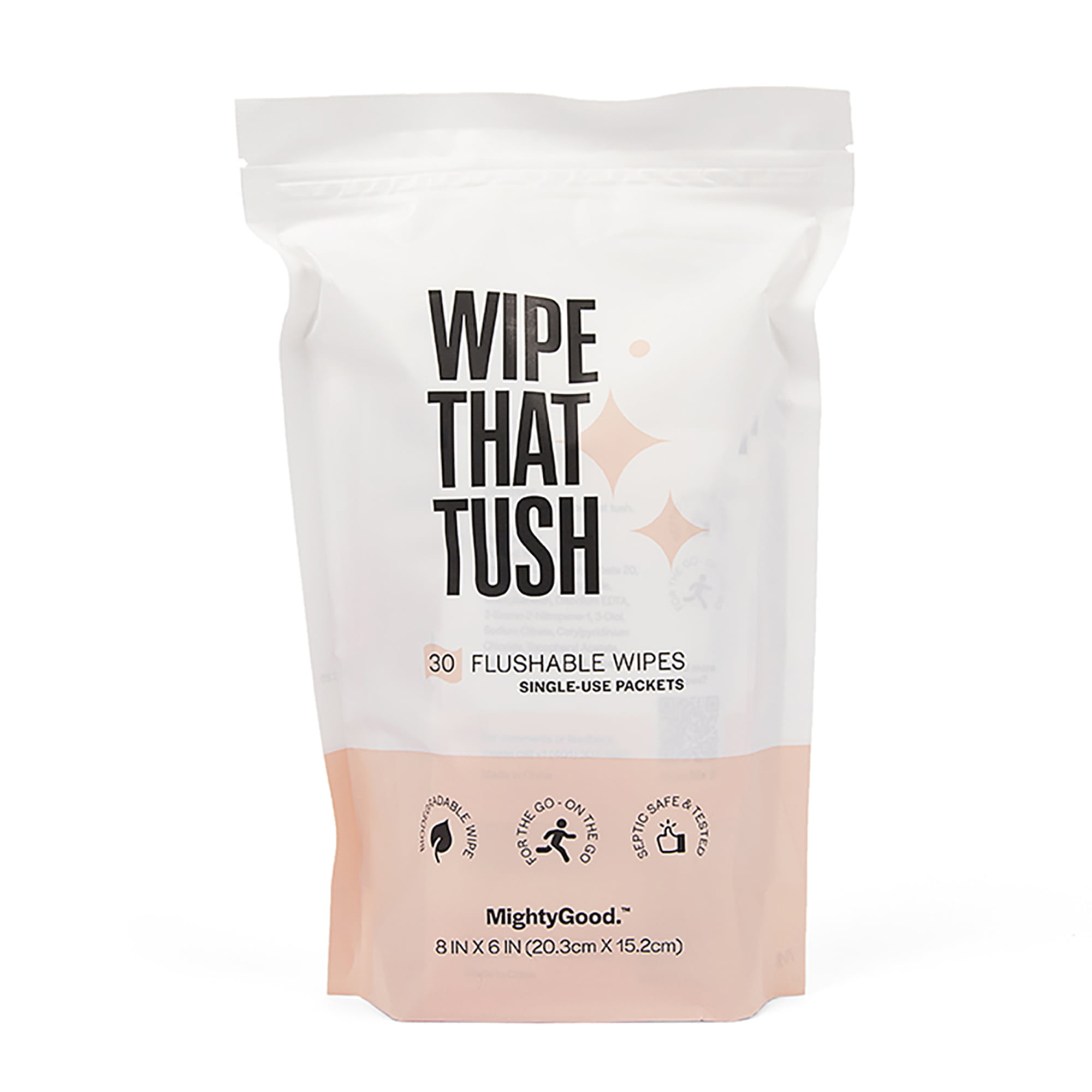 Alcohol Free Fresh Scent,5 Packs Details about   Hypoallergenic Equate Flushable Wipes 240 Ct 