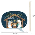 thumbnail image 6 of Big Dot of Happiness Holy Nativity - Manger Scene Religious Christmas Photo Booth Props Kit - 20 Count, 6 of 6