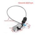 thumbnail image 4 of Riwesomey Pestillo inferior Cerradura de puerta trasera izquierda con cerraduras de montaje de cable Piezas negras Suministro de accesorios Vehículos, repuestos y accesorios Mis, 4 of 6