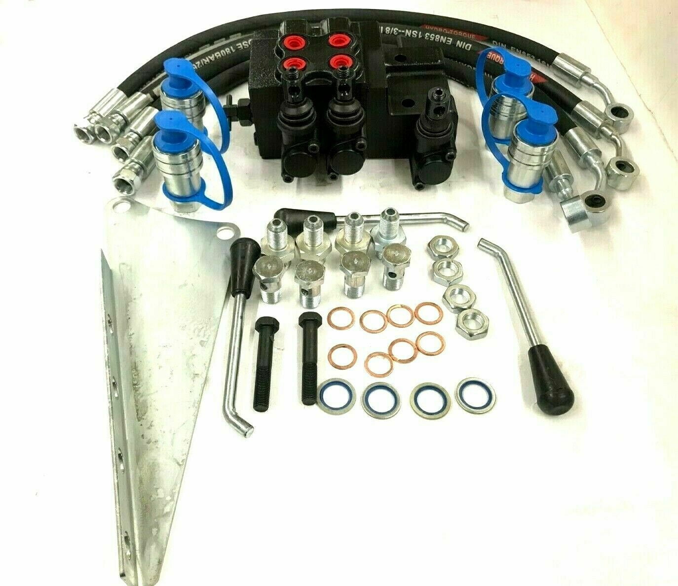 Dual Hydraulic Remote Valve Kit For Massey 20 35 135 150 165 175 203