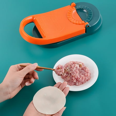 

Dumpling Skin Artifact DIY Dumpling Maker 2 In 1 Portable Dumpling Dumpling Steamer Sheets Thin Crust Pizza Dough Dumpling Light up Bright Dumpling Bag Automatic Dumpling compatible with Machine