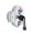 with stand-White, variant on Active Phone Cooling Clip for Gaming and Streaming, Semiconductor with Visible Venting and Front Display
