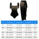 thumbnail image 4 of Traje De Baño Damas 2 Piezas De Traje De Baño Atlético De Playa Para Mujer A La Moda Con Vestido Para Accesorios Femeninos (Negro M) Sywqhk Para Estrenar, 4 of 4