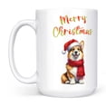 thumbnail image 2 of Merry Christmas Corgi Enjoys Woofmas Winter Xmas Holiday Mug Welsh Corgi Dog Lover Gifts Idea Coffee Tea Cup - 02022, 2 of 4