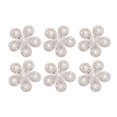 thumbnail image 2 of Sew On Patches50pcs Rhinestone Flower Patches Rhinestone Flower Patches Rhinestone Patches Luxury Finish, 2 of 8