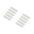 thumbnail image 1 of Unique Bargains 10 Pcs Résistances 50 Ohm, Résistance Céramique 10W Kit de Résistance de Puissance Tolérance 5 % pour Adaptateurs Audio, 1 of 4
