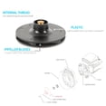 thumbnail image 4 of APPLAYERR Replacement Pool Pump Impeller 073129 Plastic Construction Energy Efficiency Improvement For Series Pumps, 4 of 9
