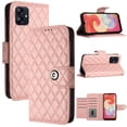 thumbnail image 5 of Faux Leather Wallet Case Compatible with Samsung Galaxy A05 | Classic Wrist Strap Flip Case | Ultra Slim Card Slots Stand Function Shockproof Phone Cover for Samsung Galaxy A05 - Coralpink, 5 of 7