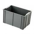 thumbnail image 3 of GROWTH TANK Industrial Storage Box Heavy Duty Storage Container Durable Multipurpose Storage Gray 28.5x18x17cm, 3 of 7