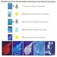 Fumwase 30 Sheets Sun STF9 Print Paper Kits Cyanotype Kit A4 Nature