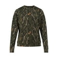 thumbnail image 5 of No Boundaries All Gender Fleece Crewneck Sweatshirt with Long Sleeves, Men's and Big Men’s, 5 of 5