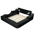 thumbnail image 6 of Pemberly Row Smart Multifunctional Queen Size Bed Made with Wood in Black, 6 of 17
