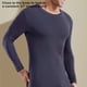 thumbnail image 4 of Guardurnaity Conjunto de ropa interior térmica de estilo informal para hombre de otoño, capa Base para hombre, Tops cálidos, Kit de pantalones, ropa de Ropa interior Negro SG Guardurnaity AP013784-02, 4 of 6