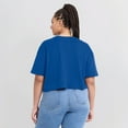 thumbnail image 7 of Women's Fanatics Royal Buffalo Bills Elements Super Soft Boxy Cropped T-Shirt, 7 of 7