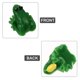 thumbnail image 3 of 16 Uds Adornos de vidrio verde rana de juguete YONGSHENG escultura de rana divertida pequeñas, 3 of 5