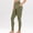 Army Green, variant on LEBONYARD Cotton Leggings for Women,Women Workout Out Pocket Leggings Fitness Sports Running Yoga Athletic Pants Gray XXXL