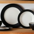 thumbnail image 5 of Noritake Colorwave Graphite 12-Piece Rim Dinnerware Set, Service for 4, 5 of 7