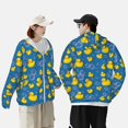 thumbnail image 5 of Picia Rubber Duck Women's Men's UPF 50+ Sun Protection Hoodie Shirt Long Sleeve SPF Fishing Outdoor UV Hiking Lightweight Shirts-Large, 5 of 9