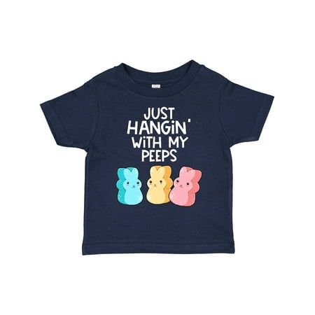 

Inktastic Easter Hangin with My Peeps! Gift Toddler Boy or Toddler Girl T-Shirt