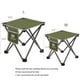 thumbnail image 2 of Opliy Taburete de Camping, Silla Plegable Samll, Taburete de Campamento portátil para Acampar, Pesca, Senderismo, jardinería y Playa, Asiento de Camping con Bolsa de Transporte (Verde, L 13.5"), 2 of 5