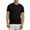 Black, variant on Men's Cotton T-Shirts Crew Neck Short Sleeve S-3XL Regular Big & Tall Workout Breathable Casual Athletic Sports Running Tee Top Menswear Solid
