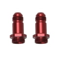 thumbnail image 2 of Russell Automotive Carburetor Fuel Inlet Fitting 640210 -8 AN Hose Diameter; Anodized/Red; Set Of 2, 2 of 2