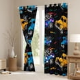 thumbnail image 3 of Manfei Teens Cartoon Truck Black Out Curtains,Car Theme Curtains Pack of 2 (42x63 Each),Transportation Theme Bedroom Curtains,Super Cozy Room Decor, 3 of 6