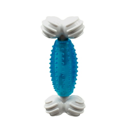 UPC: 0784369511505 | Multipet Canine Clean Peppermint Scented Dental Chew Dog Bone Toy  Blue  5