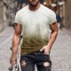 thumbnail image 2 of Camisetas de Manga Larga para Hombres Imprimir Camiseta de Cuello Redondo, Top de Manga Corta Casual para la Primavera Y el Verano, 2 of 5
