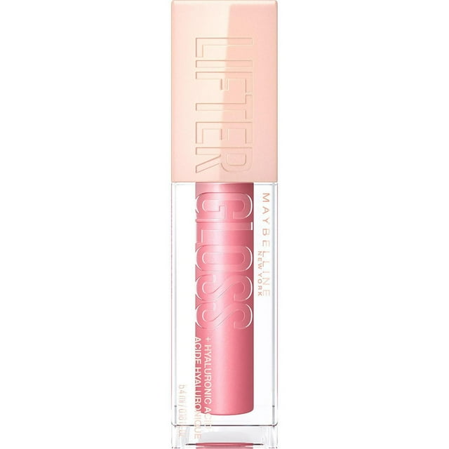 Maybelline New York Lifter Gloss, Hydrating Lip Gloss with Hyaluronic Acid, petal ,5.4 ml