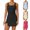 Beige, variant on Womens Sleeveless Bodycon Mini Dress Square Neck Design Stretchy Fabric Casual Silhouette for Date Nights Blue S