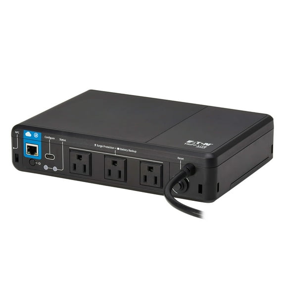 Tripp Lite by Eaton 210-Watt Standby Cloud-Connected Desktop UPS with Remote Monitoring, 3 Outlets, 5-Ft. Cord, BC350RNC