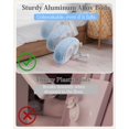 thumbnail image 3 of Soporte de almohada SHUWEI Lap Kindle con dos tazones para aperitivos de aluminio, 3 of 6