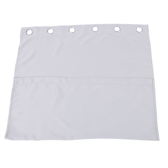 Yardwe Polyester Bedroom Curtain in Light Grey for Decorative Window Draperies