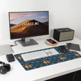 thumbnail image 6 of Naloa German Shepherd Dog Gaming Mouse Pad Large Mouse Mat Long Extended Desk Pad Non-Slip Rubber Mice Pads Stitched Edges Thin Pad (16x29.5 Inch), 6 of 8