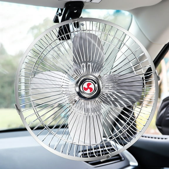 XGFHYJEH Car Fan, Fan for Car, Portable Fan for Car, 24V Car Fan for Dashboard, Car Fans that Blow Cold Air, Car Fans for Cooling inside a Car