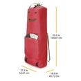 thumbnail image 6 of Whitmor Upright Christmas Tree Bag Extra-Large to Store up to 9 ft. Tree - Adult Use - Red & Green, 6 of 7