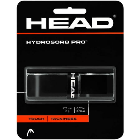 HEAD HydroSorb Tour Replacement Grip, Black (Best Tennis Replacement Grip)