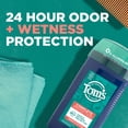 thumbnail image 2 of Tom's of Maine Complete Protection Aluminum-Free Natural Deodorant for Men, Cedar & Vetiver, 2.6 oz., 2 of 10