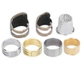 thumbnail image 2 of Sewing Thimbles For Fingers, Fingertip Protector Sewing Thimble Ring, 7Pcs Sewing Supplies For Hand Sewing,Needlework Embroidery,DIY Handwork, 2 of 8